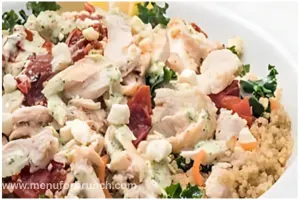 Pesto Chicken Quinoa Bowl